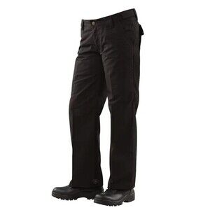 TRU-SPEC Ladies 24-7 Series Classic Pants Size 0 Black Ripstop Cargo Pants NWT